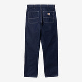 CARHARTT WIP SIMPLE PANT DENIM - BLUE ONE WASH