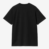 CARHARTT CHASE SS TSHIRT - BLACK