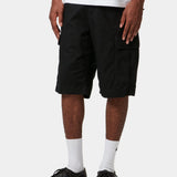 CARHARTT WIP REGULAR CARGO SHORTS - BLACK