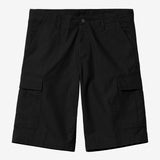 CARHARTT WIP REGULAR CARGO SHORTS - BLACK