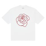 ISACCO MONTE ROSE TSHIRT -  AMALFI WHITE