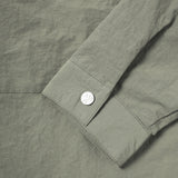CANDICE AIR NYLON OVERSHIRT JACKET - SAGE