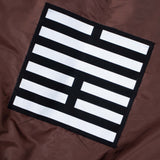 CANDICE DIGITAL AGE BOMBER JACKET - BROWN