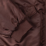 CANDICE DIGITAL AGE BOMBER JACKET - BROWN