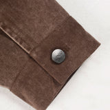 CANDICE EARTH WASHED JACKET - BROWN