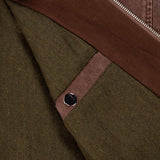 CANDICE EARTH WASHED JACKET - BROWN