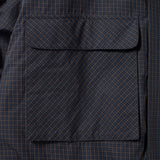 CANDICE TAKI CHECKERED JACKET - NAVY