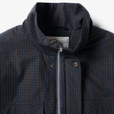 CANDICE TAKI CHECKERED JACKET - NAVY