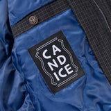 CANDICE TAKI CHECKERED JACKET - NAVY