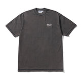 BUTTER JIVE OVERLOCK STICH SS TSHIRT - DISTRESSED BLACK