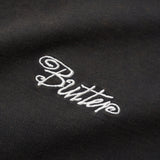 BUTTER JIVE OVERLOCK STICH SS TSHIRT - DISTRESSED BLACK