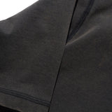 BUTTER JIVE OVERLOCK STICH SS TSHIRT - DISTRESSED BLACK