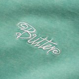 BUTTER JIVE OVERLOCK STICH SS TSHIRT - DISTRESSED JADE