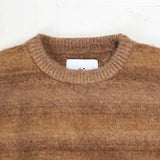 CANDICE OMBRE KNITTED SWEATER - BROWN