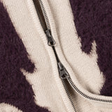 CANDICE WAYWARD ZIP KNIT - CREAM