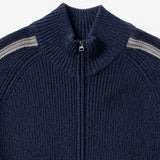 CANDICE WOLFE ZIP KNIT - NAVY