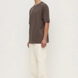 ASSEMBLY LABEL KNOX OVERSIZED TEE - BARK