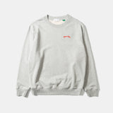 EDMMOND STUDIOS LA TRATTORIA SWEATSHIRT - GREY MELANGE