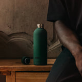 LOWF THERMAL DRINK BOTTLE - FOREST GREEN