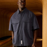 LOWF STRUCTURE SS SHIRT - INKWELL BLUE