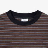 CANDICE KERFERD STRIPE LS TSHIRT - BROWN