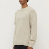 ASSEMBLY LABEL LIEF WOOL BLEND KNIT - OAT MARLE