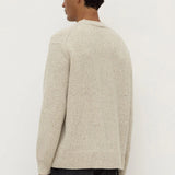 ASSEMBLY LABEL LIEF WOOL BLEND KNIT - OAT MARLE