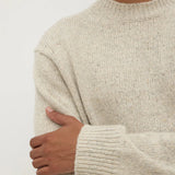ASSEMBLY LABEL LIEF WOOL BLEND KNIT - OAT MARLE