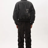 P.A.M PERIGLACIAL FLIGHT JACKET - BLACK WASH