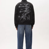 P.A.M THE SIRENS OF TITANS SNAP JACKET - BLACK