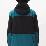 P.A.M AUROVILLE SAILING JACKET - BLACK / TEAL