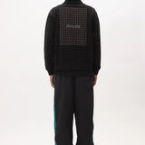 P.A.M BETWEEN CHAOS COLLARED SWEATSHIRT - BLACK
