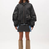 P.A.M PERIGLACIAL FLIGHT JACKET - BLACK WASH