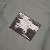 CANDICE CLARKE PATCH MAC COAT - SAGE