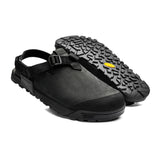 BEDROCK MOUNTAIN CLOG NUBUCK LEATHER  - OBSIDIAN DARK GREY