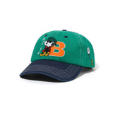 BUTTER + PEANUTS MUSIC DADS CAP - WASHED GREEN