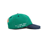 BUTTER + PEANUTS MUSIC DADS CAP - WASHED GREEN