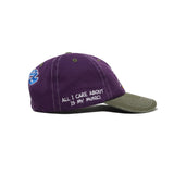 BUTTER + PEANUTS MUSIC DADS CAP - WASHED PURPLE