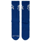 NO PROBLEMO NYP SOCKS - COBALT BLUE