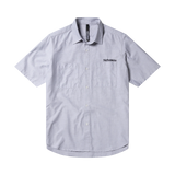 NO PROBLEMO UNIFORM SS BUTTON UP SHIRT - GREY
