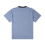 NO PROBLEMO BRETON SS TSHIRT - SKY BLUE / WHITE
