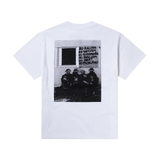 NO PROBLEMO NO WAR SS TSHIRT - WHITE