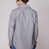 NO PROBLEMO LS OXFORD SHIRT - CHARCOAL