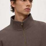 ASSEMBLY LABEL NEWPORT FUNNEL FLEECE - BARK