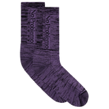 NO PROBLEMO GLITCH SOCKS - PURPLE