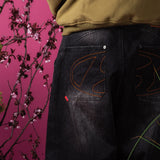 BUZZCUT SEEKER DENIM JEANS - BLACK