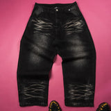 BUZZCUT SEEKER DENIM JEANS - BLACK