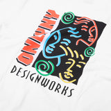 ONLY NY DESIGN WORKS SS T-SHIRT - WHITE