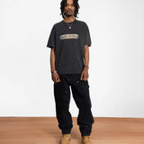 PATTA GILDED ACID WASHED T-SHIRT - BLACK