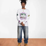 PATTA OWN YOUR OWN MIND LS T-SHIRT - WHITE